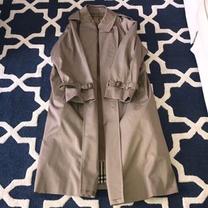 Burberry’s Men’s beige trench coat